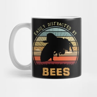 Easily Distracted By Bees Mug